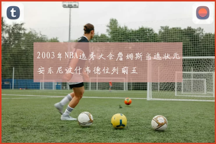 2003年NBA选秀大会詹姆斯当选状元安东尼波什韦德位列前五