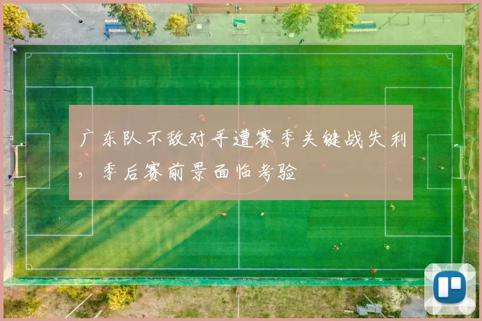 广东队不敌对手遭赛季关键战失利，季后赛前景面临考验
