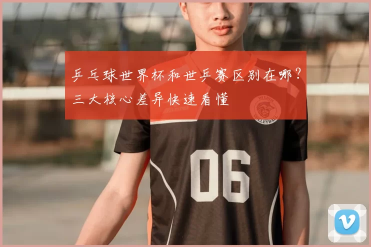 乒乓球世界杯和世乒赛区别在哪?三大核心差异快速看懂